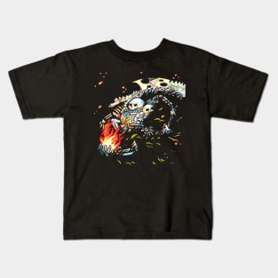 Flame from hell Kids T-Shirt